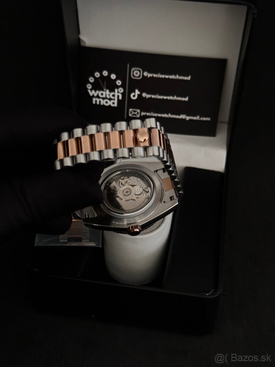 Seiko mod Datejust Wimbledon - 4