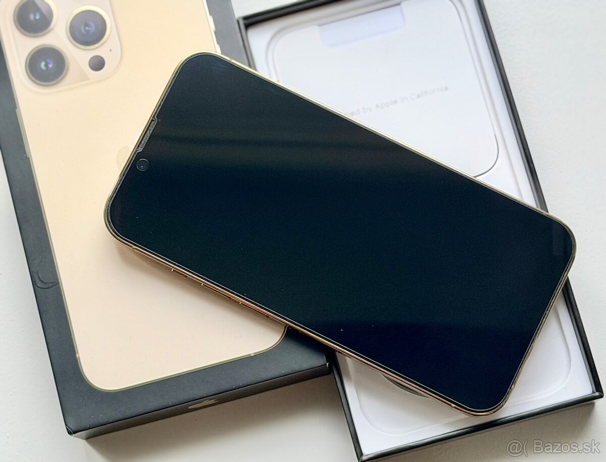 iPhone 13 Pro Gold BATERIE 100% TOP - 4