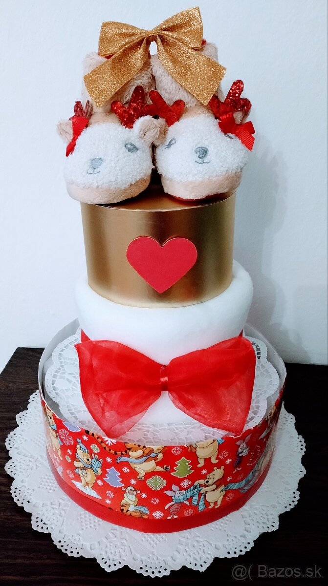 Plienková torta pre chlapca ( k odberu) - 4
