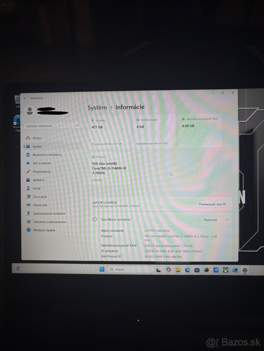 ASUS TUF Gaming F15 - 4