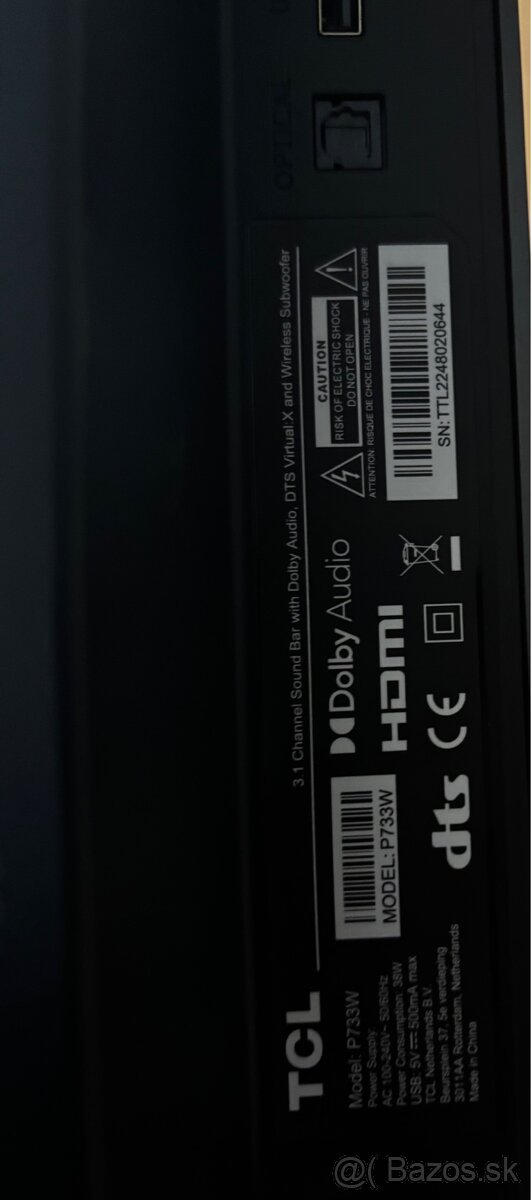 TCL P733W+subwoofer - 4