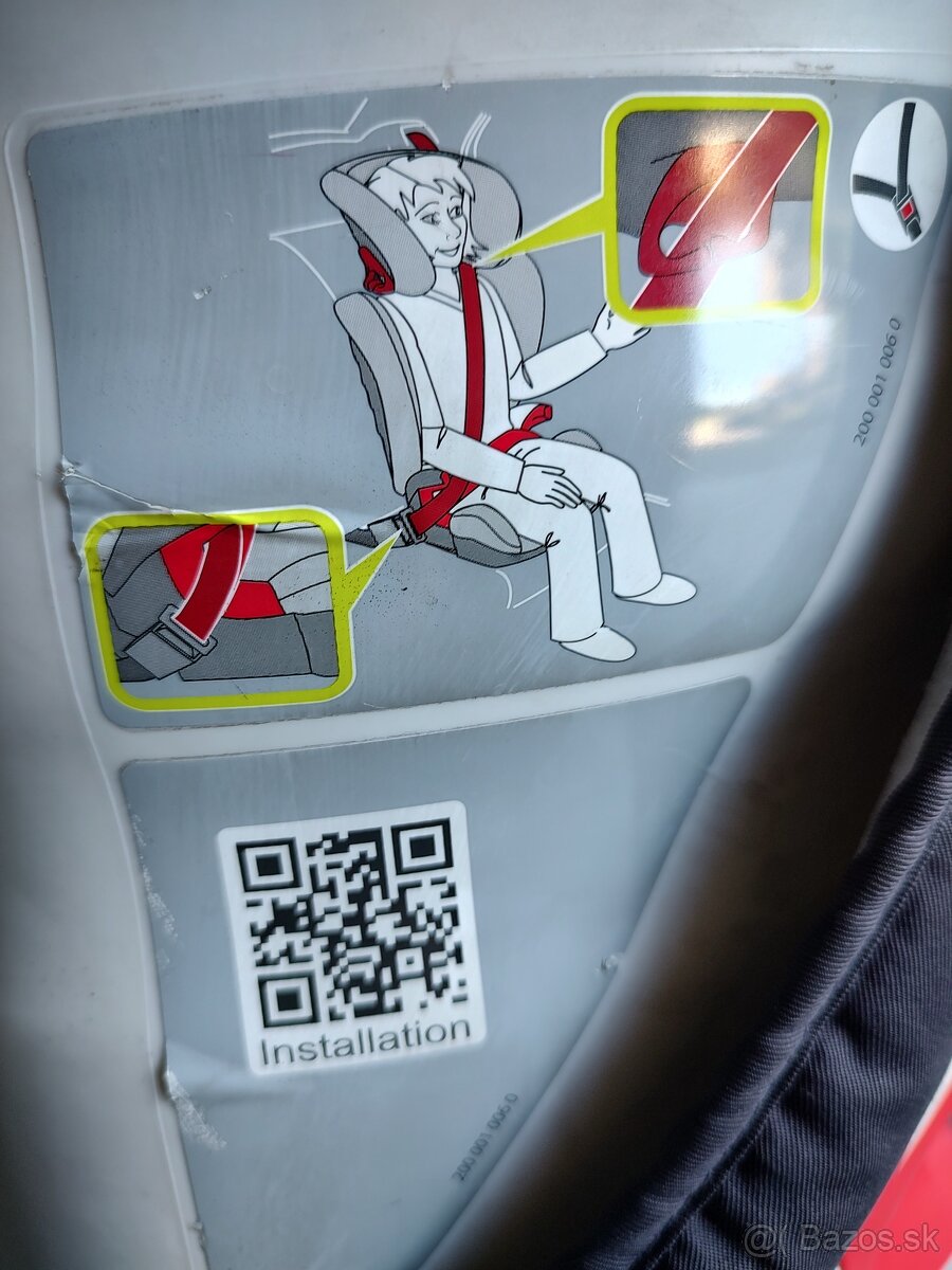 Predám autosedačku Romer Kid II 15-36kg - 4