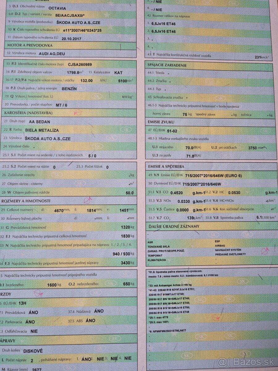 Predám Octavia3 - 4