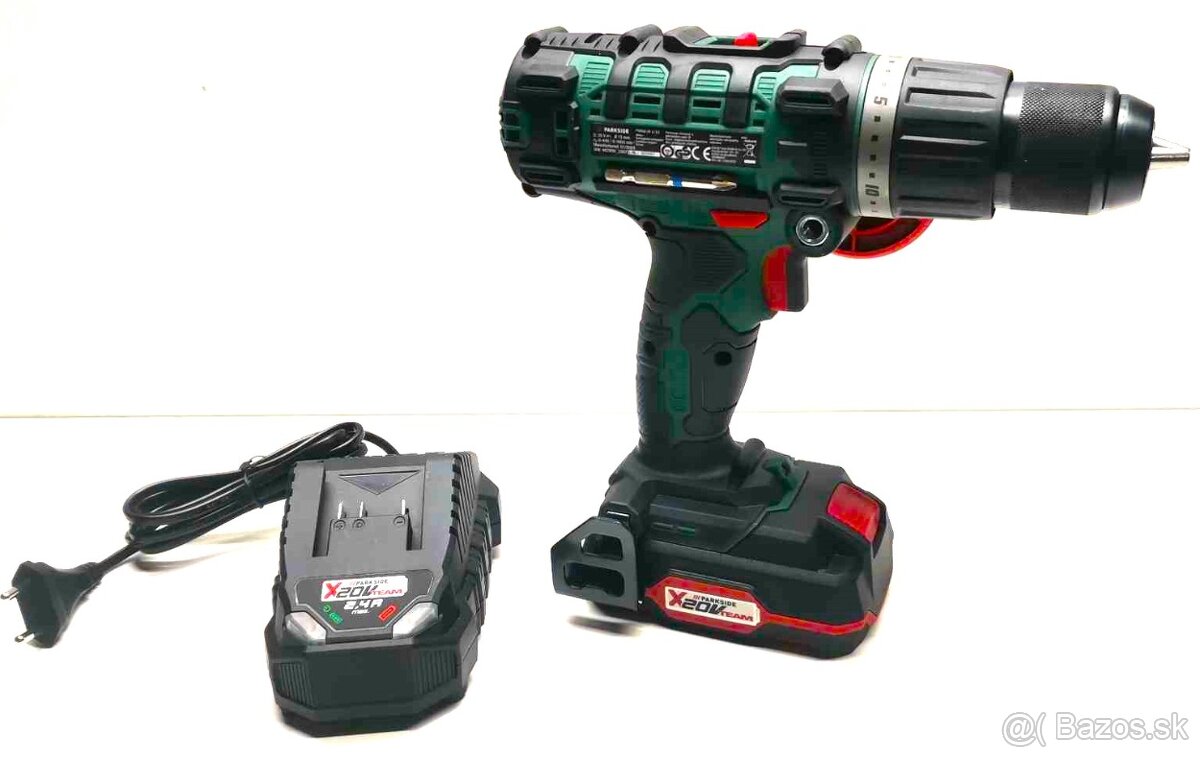 Priklepova vrtacka Parkside PSBSA 20-Li C3 - 4