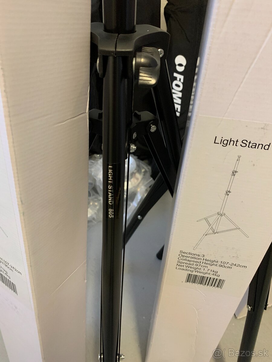 4× Linkstar LS-805 – statív na svetlo - 4
