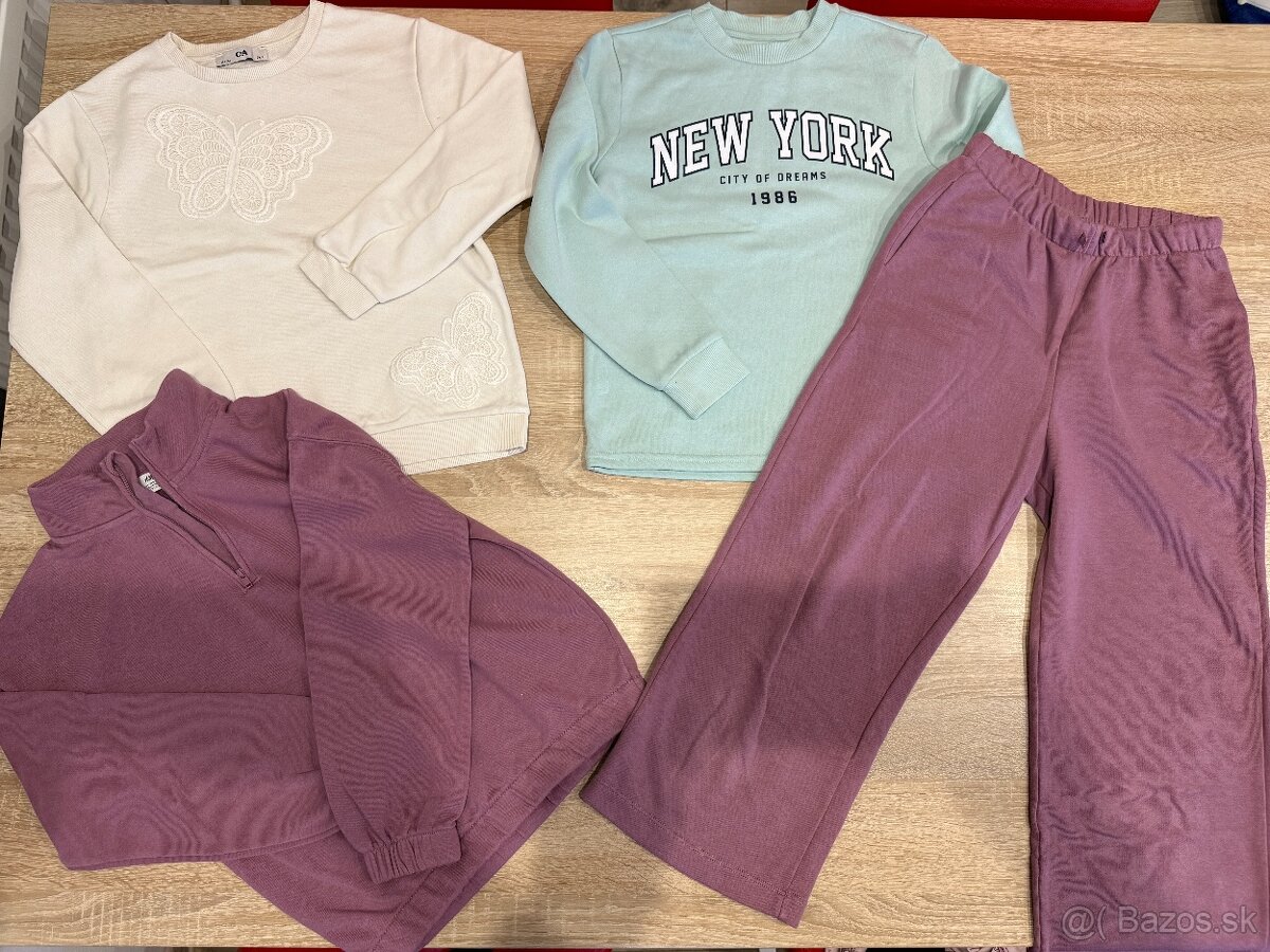 Dievčenský balík oblečenia vo veľkosti 134/140 - 4