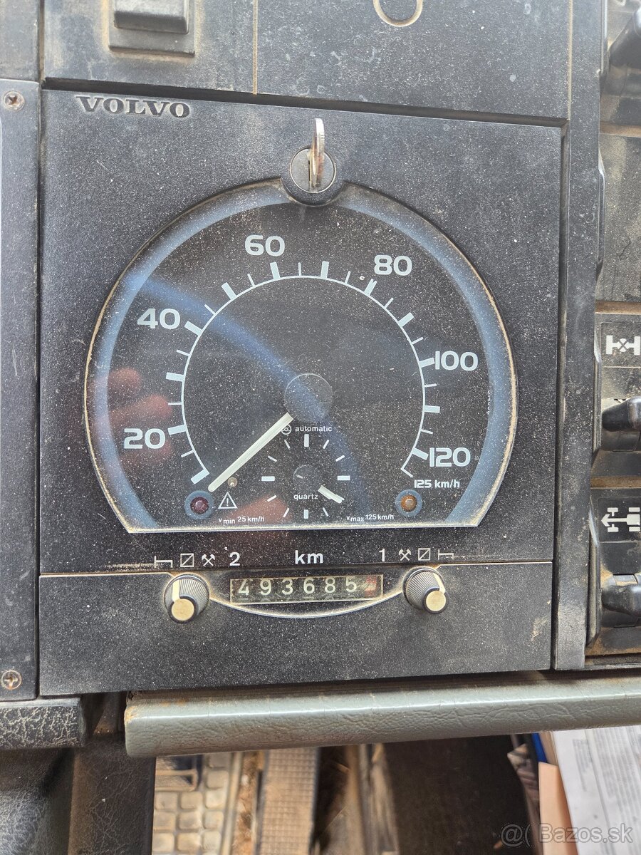 Volvo fl 614 sklapač+hydraulická ruka - 4