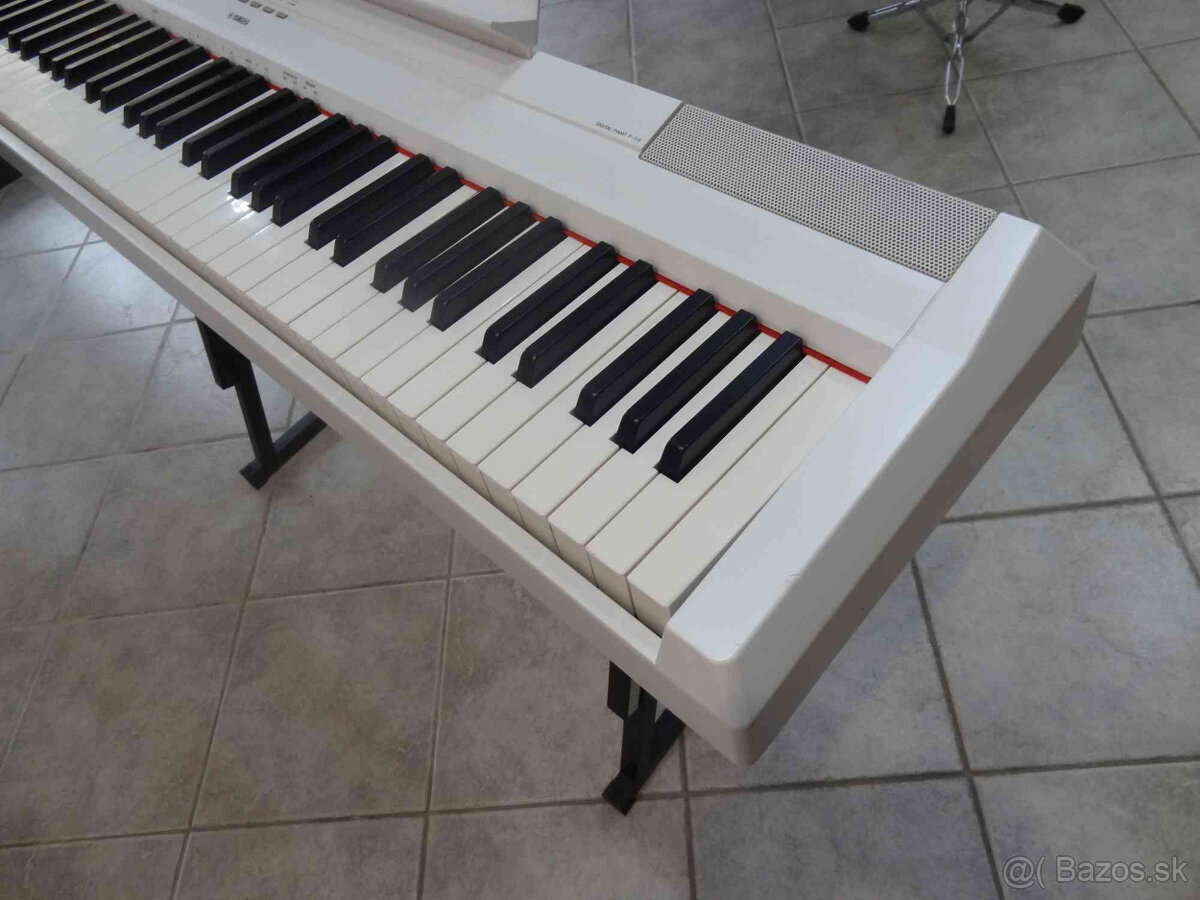 Digitálne piano - klavír - Yamaha P-115 biely - 4