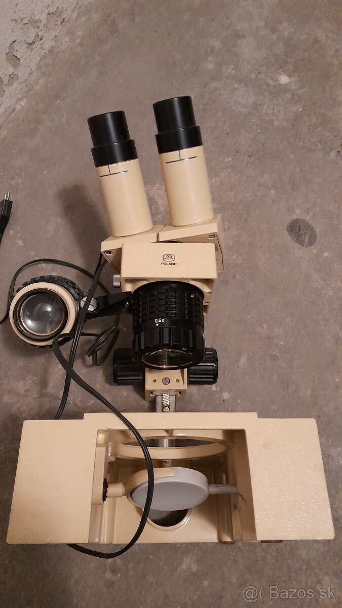 Binokulárny mikrosko PZO - 4