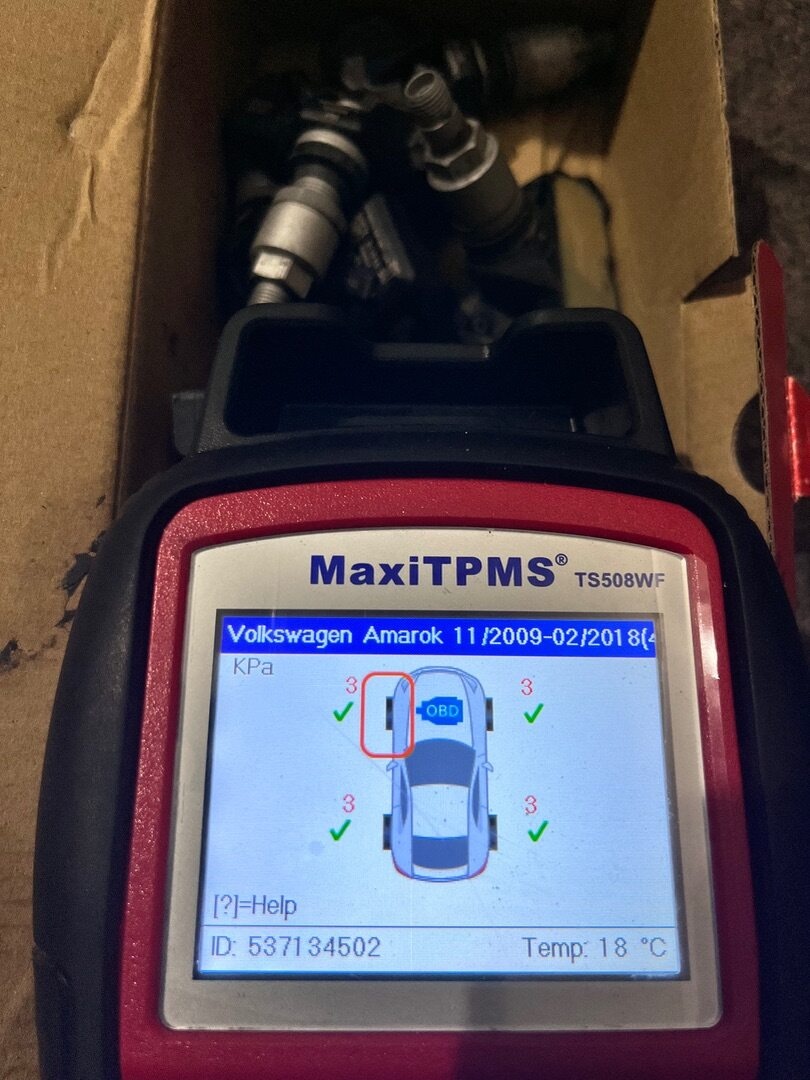 Senzory tlaku - TPMS - originál - 433Mhz - OTESTOVANÉ - 4