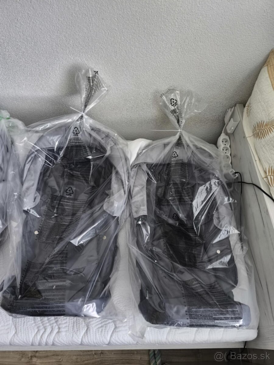 DVOJIČKY - ako nový kočík Riko Basic Saxo – sivý - 4