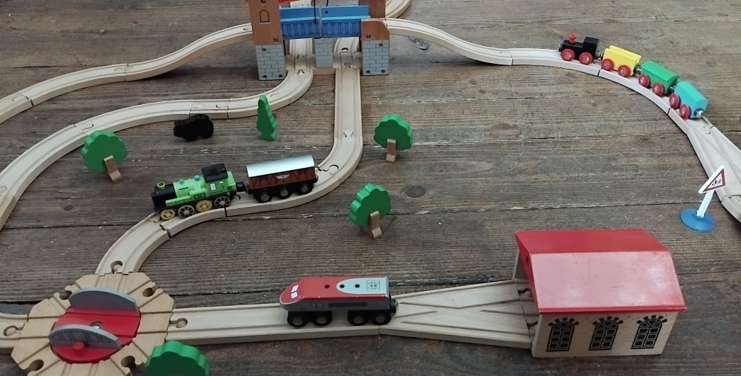 Set dreveného vláčika - 4