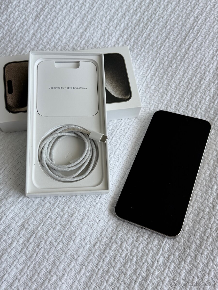 iPhone 15 Pro Max, Natural Titanium 256GB - 4