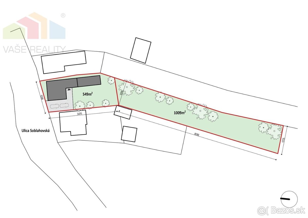 Rodinný dom v pôvodnom stave - Soblahov - pozemok 1558 m2 - 4