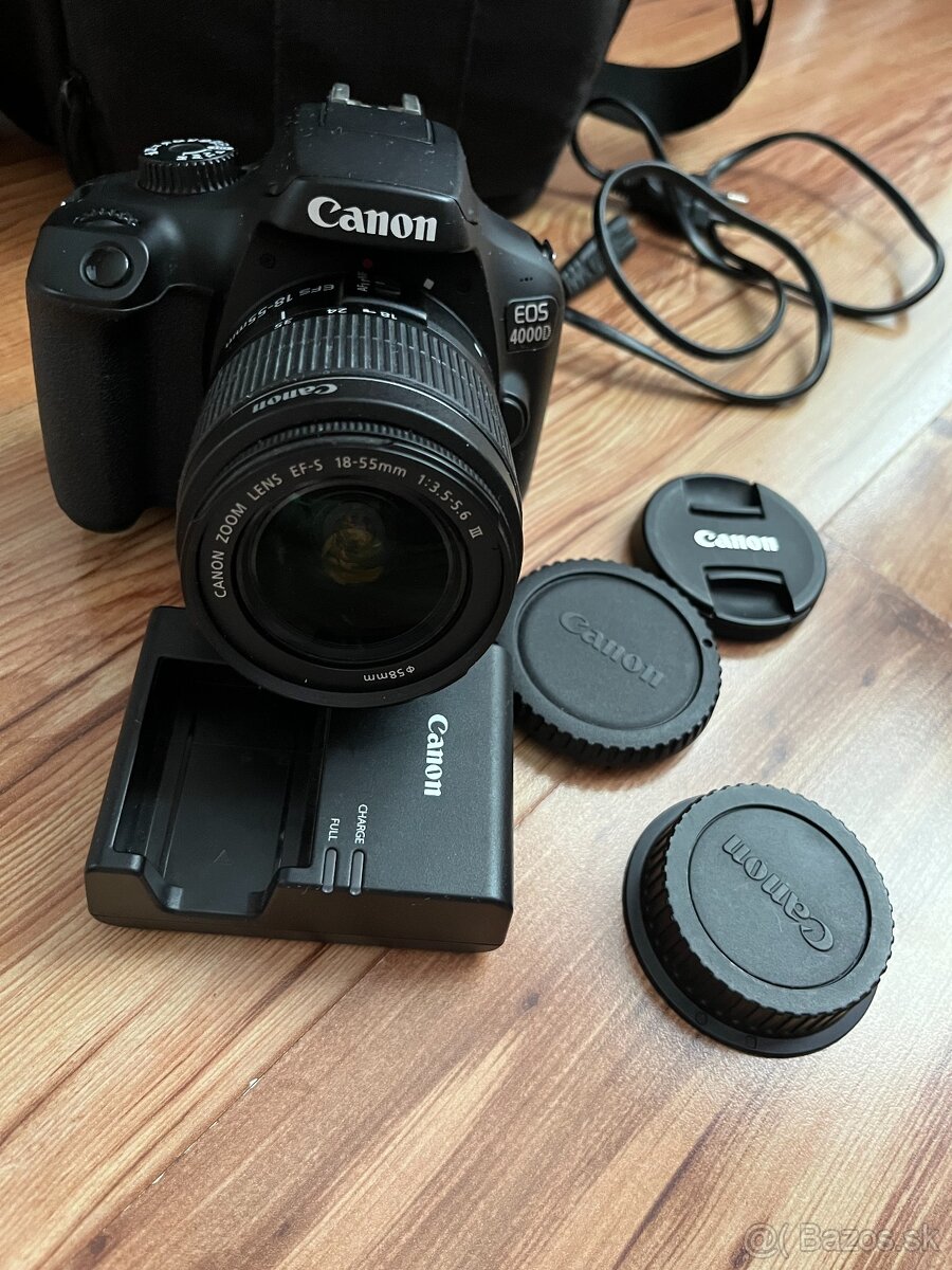 Predám Canon EOS 4000D + príslušenstvo - 4