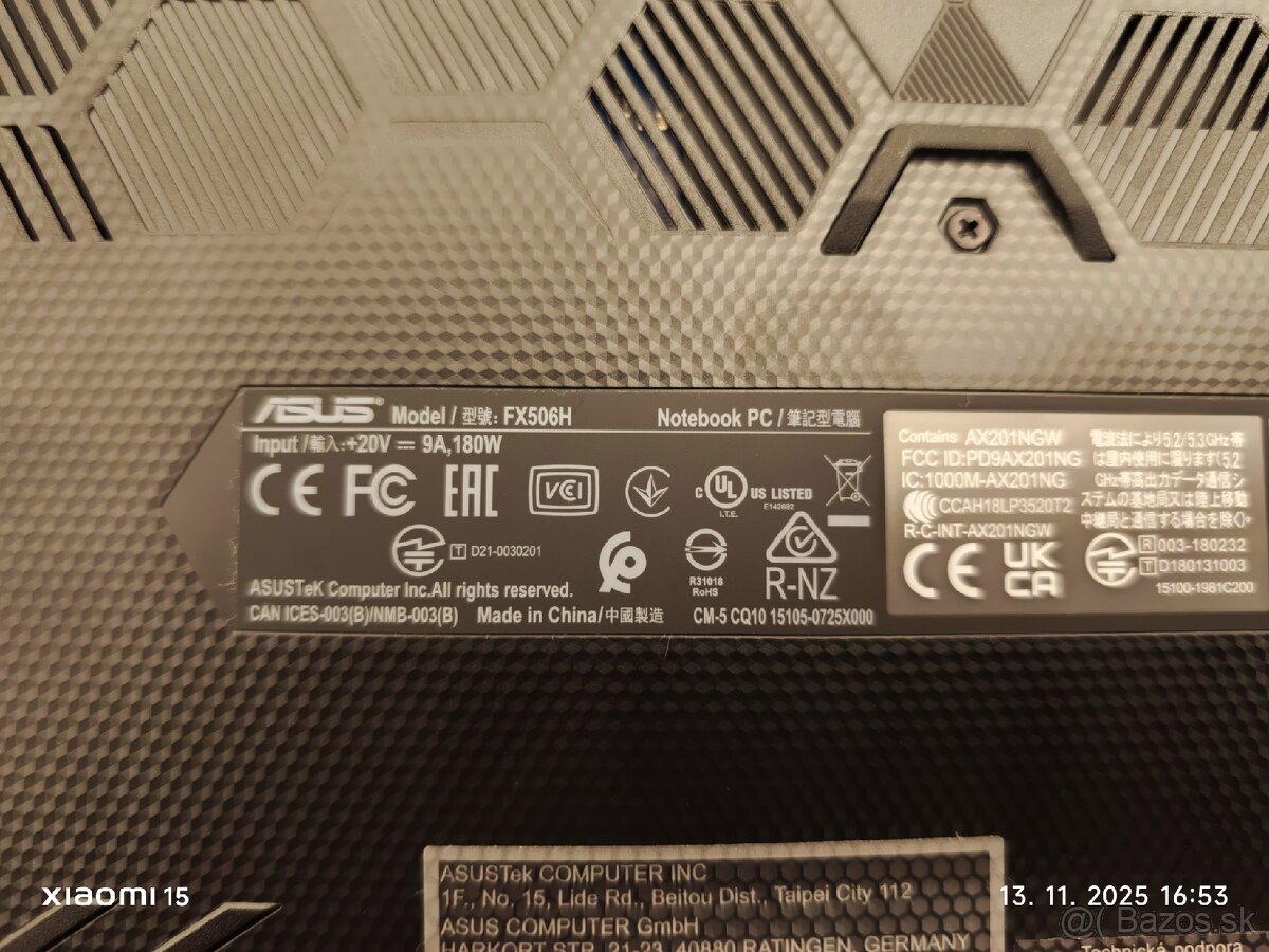 Asus TUF Gaming F15 FX506HC-HN004 - 4