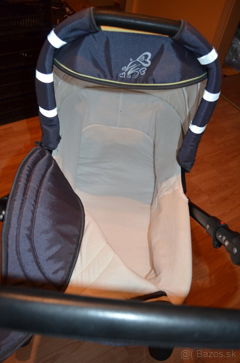 Kočík 3-trojkombinácia - nafukovacie kolesá - 4