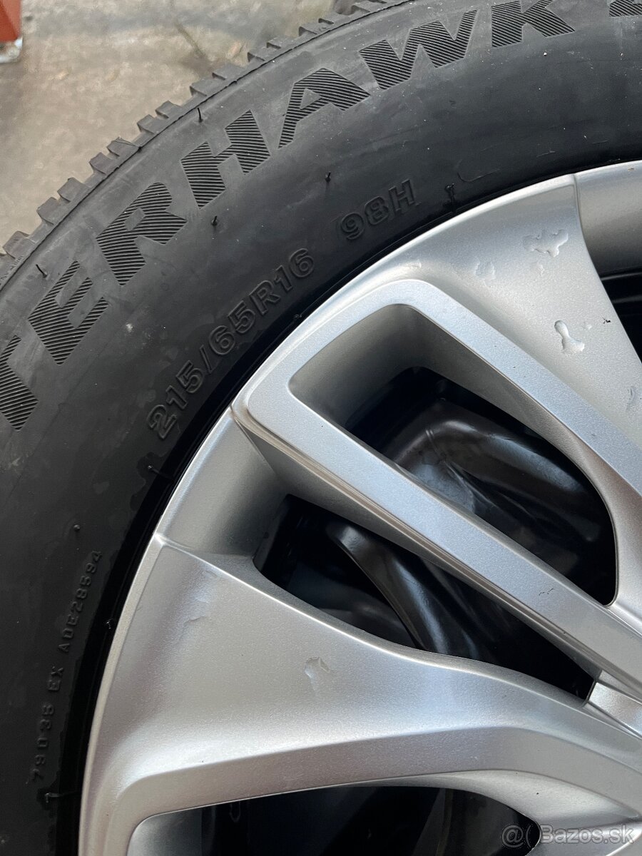 Predám 4ks disky+pneu+puklice - 4