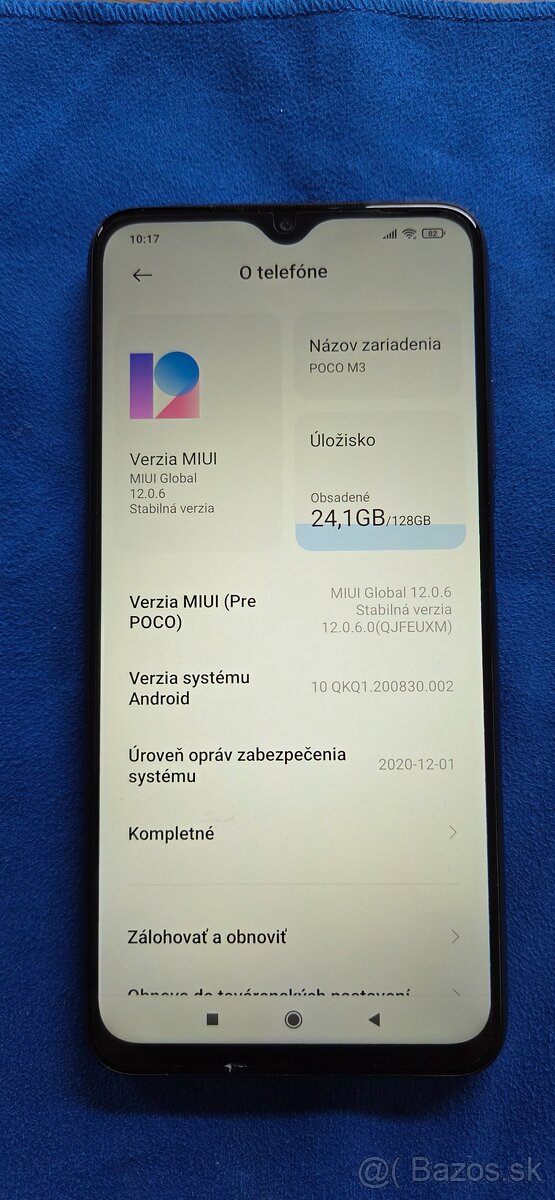 Poco M3, 4/128GB, dualSIM, Cool Blue - 4