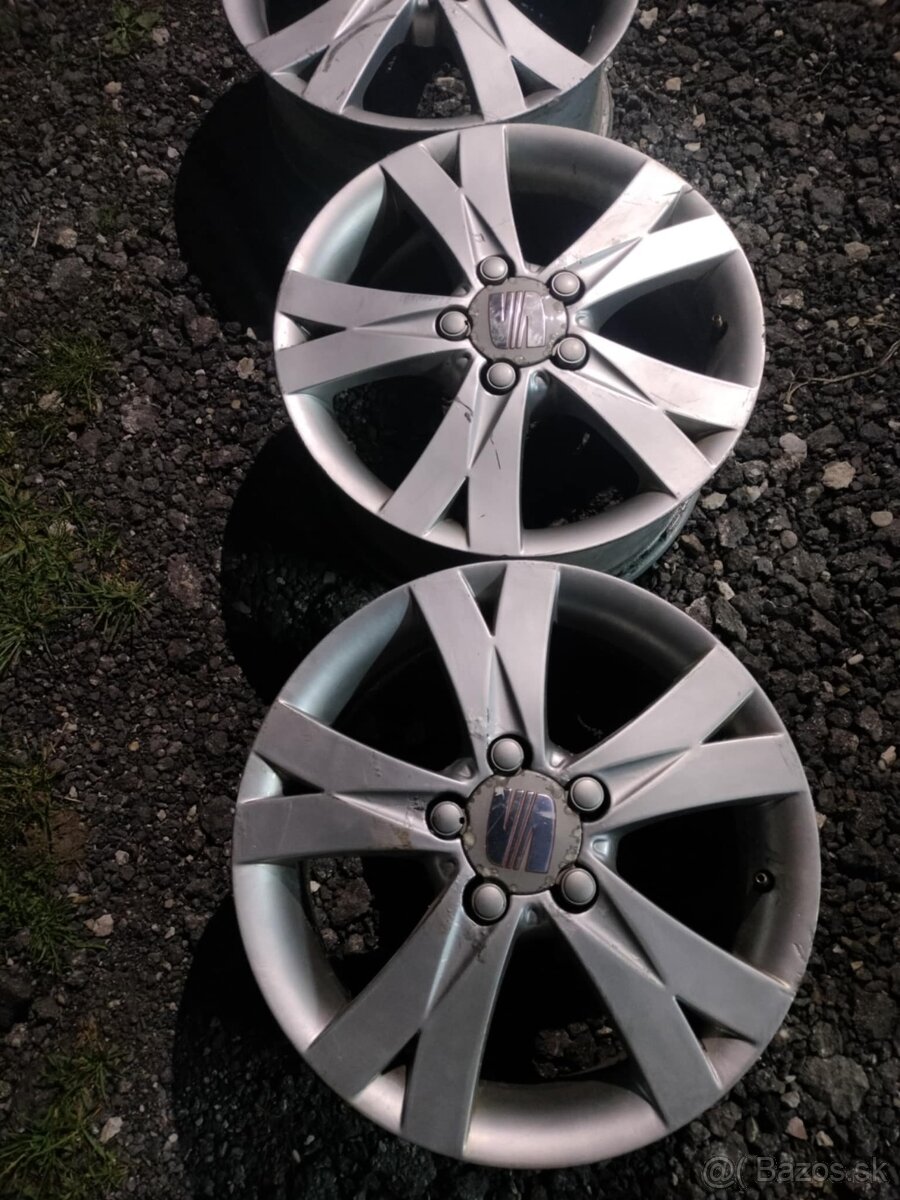 4ks alu disky orig Seat 5x112 r16 - 4