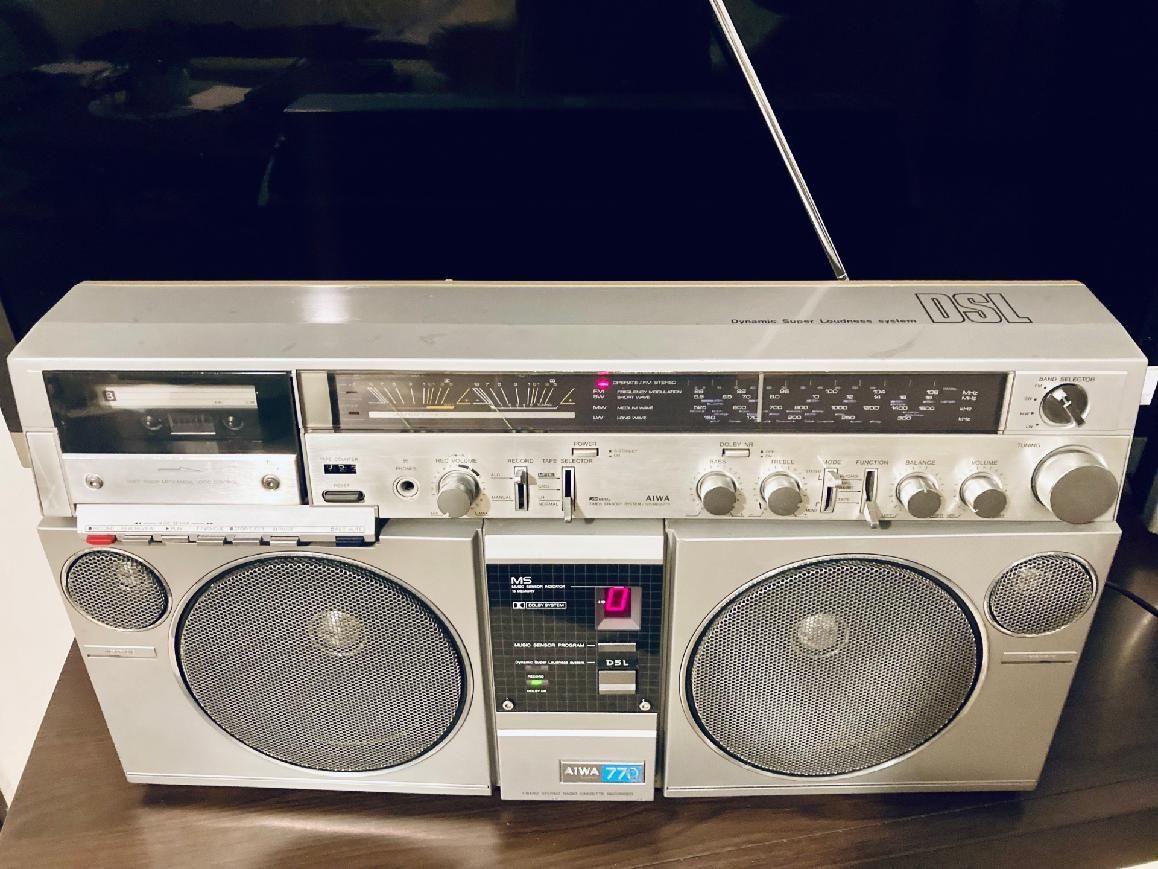Aiwa CS 770 - velký boombox s výborným zvukem - 4