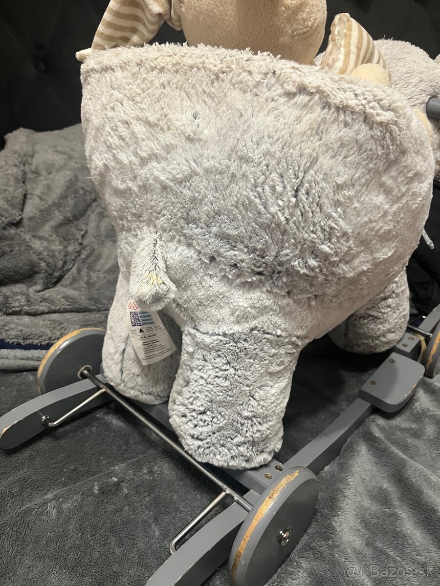 PlayTo hojdacia hračka s kolieskami husky - 4