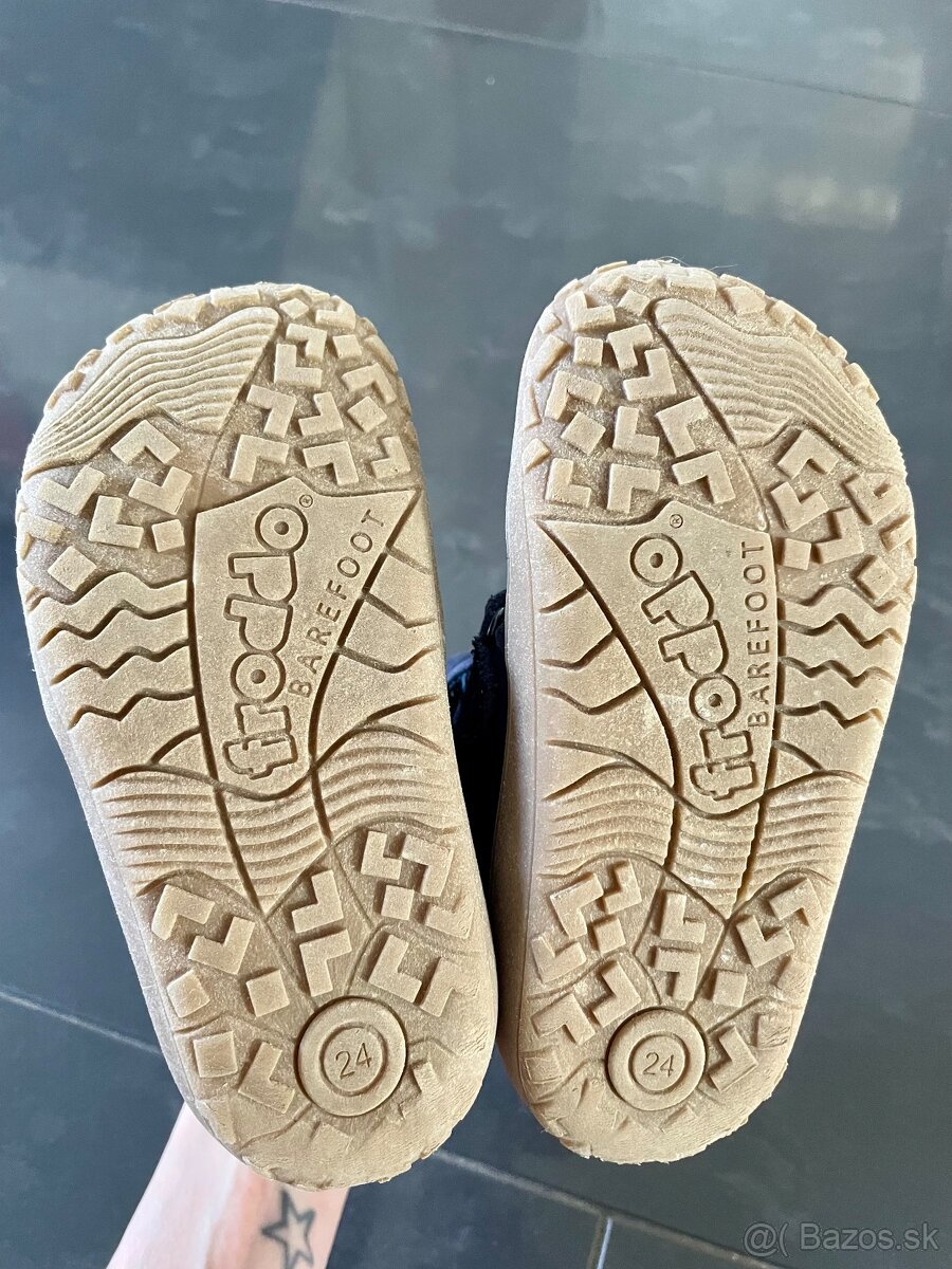 Barefoot zimná obuv s membránou Froddo - v. 24 - 4