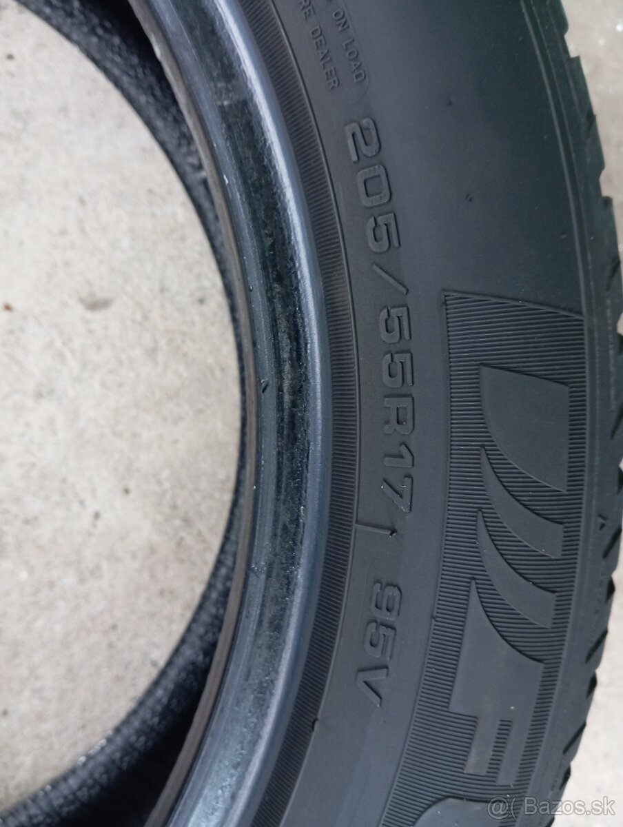205/55 r17 zimné pneumatiky - 4