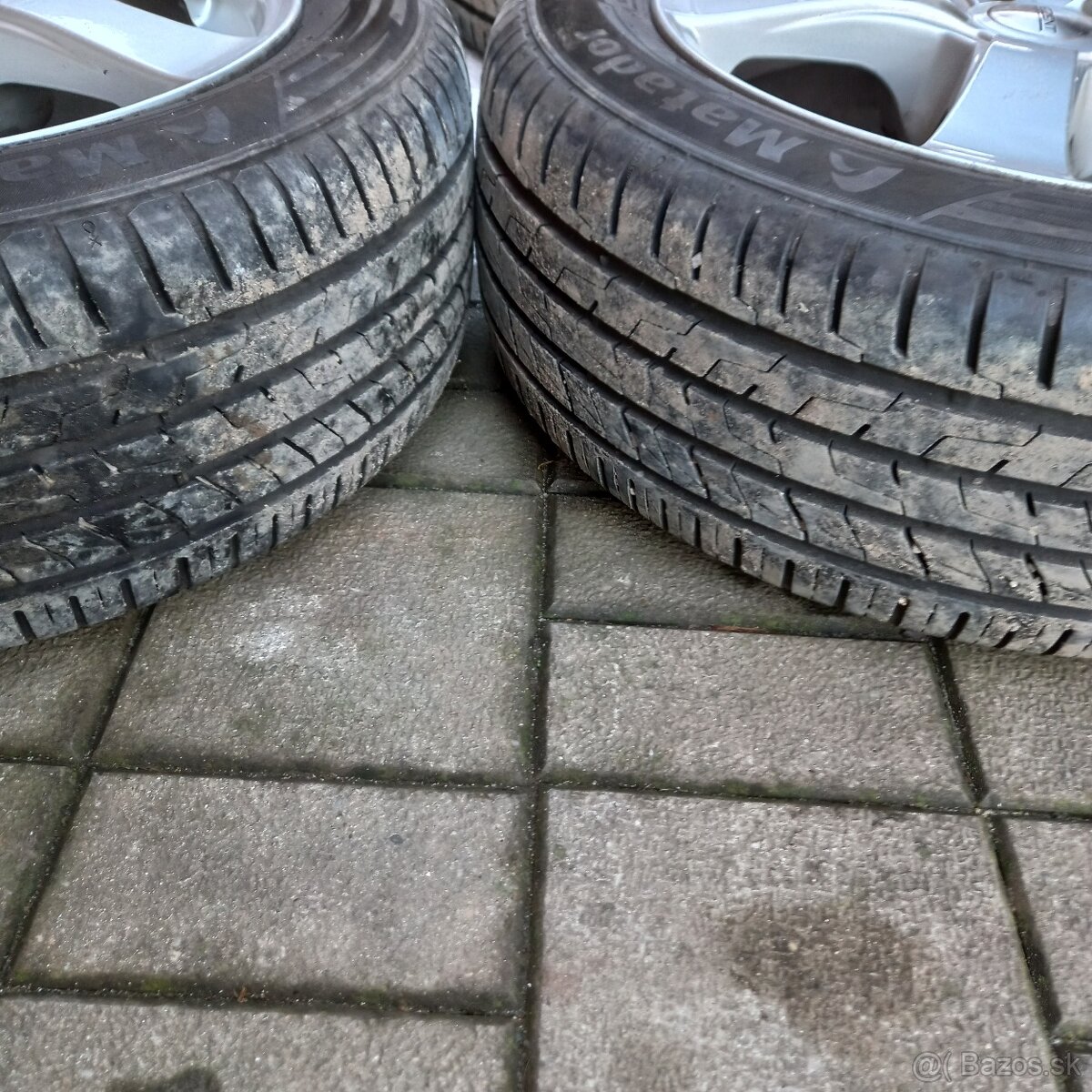 Disky 5 x112 r.16 plus letné pneumatiky - 4