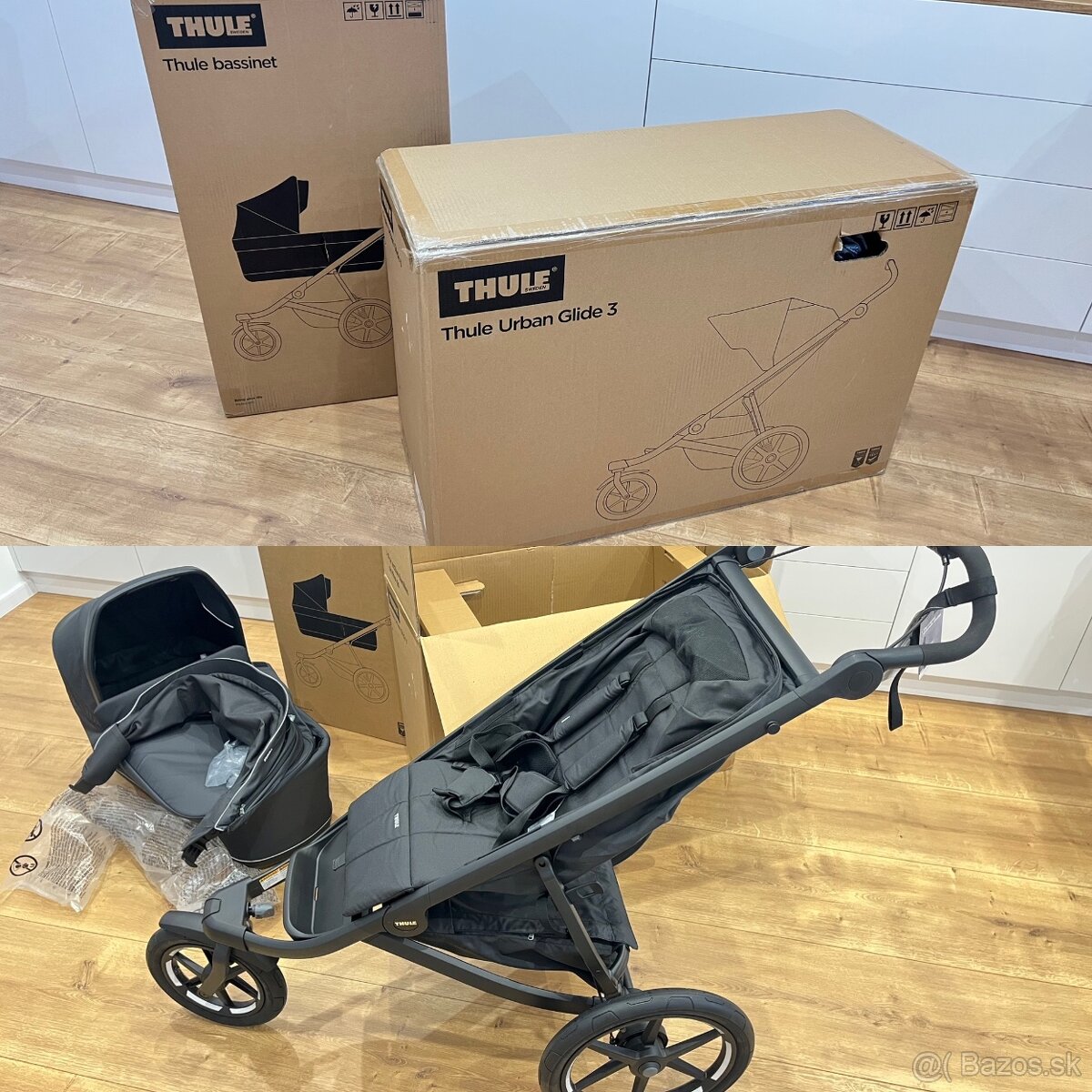 Nová vanička Thule Urban Glide 3 - ČIERNA - 4