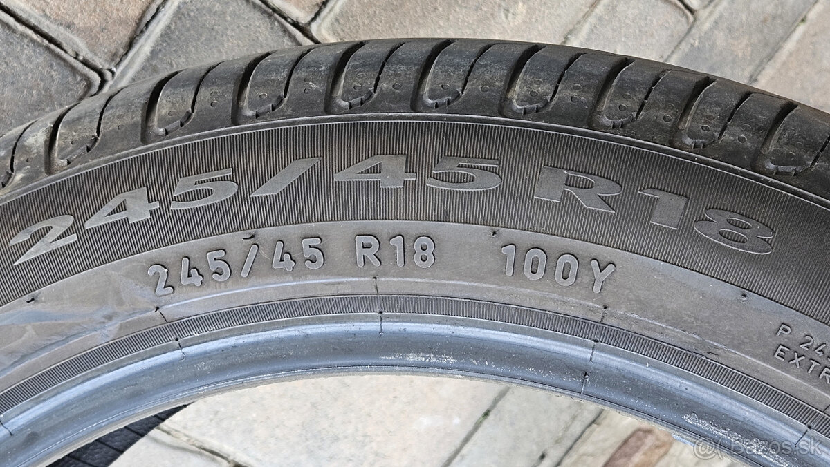 Letné pneumatiky PIRELLI Cinturato P7 245/45/R18 - 4