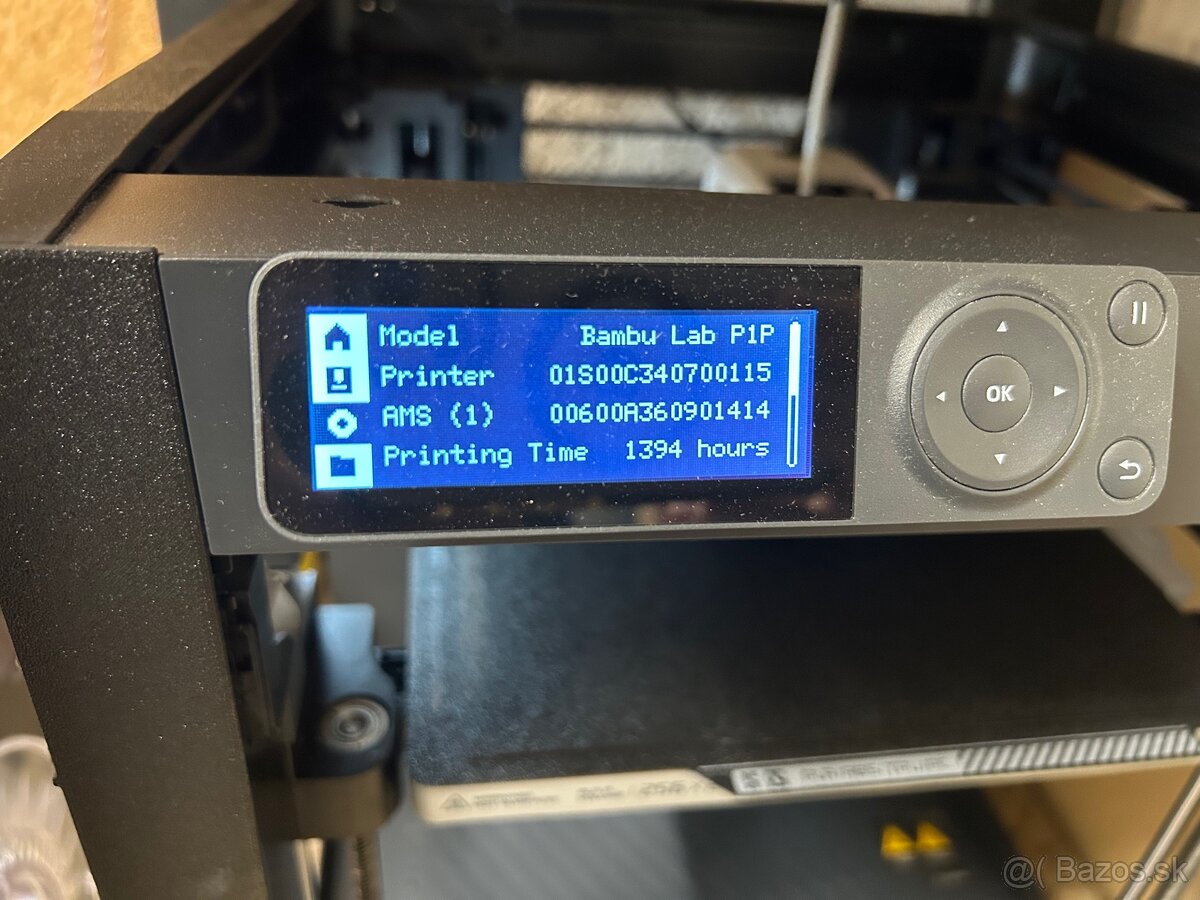 Bambu Lab P1P 3D Tlačiaren + AMS - 4
