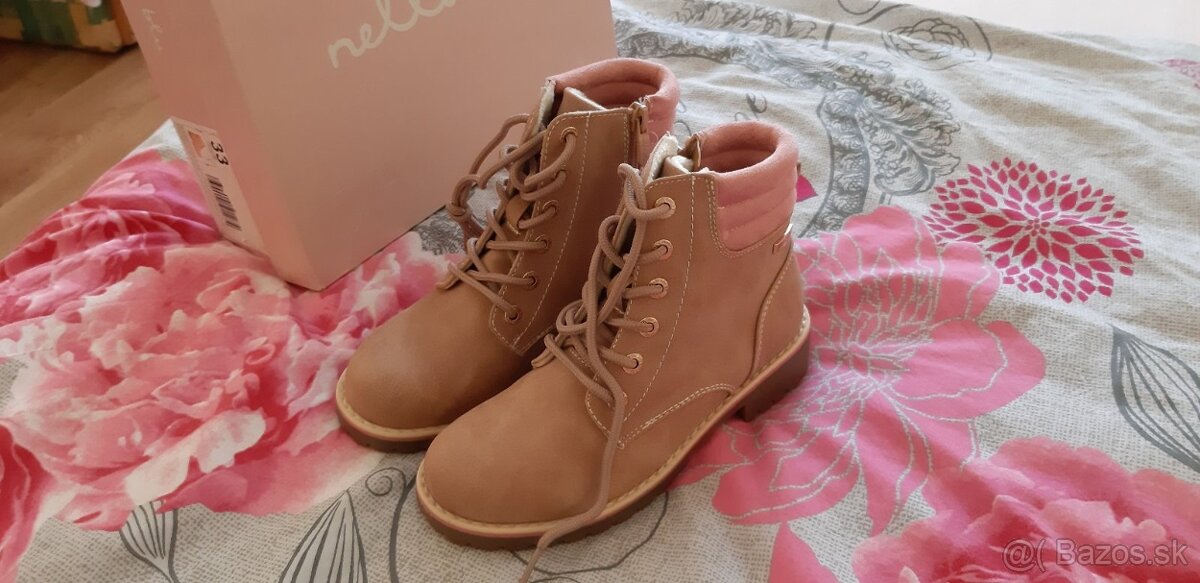 Zimušné topánky Nelli Blu 33 / Nové - 4