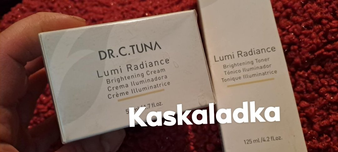 Dr.c.tuna Lumi Radiance krem a tonikum..Farmasi.skvele duo - 4