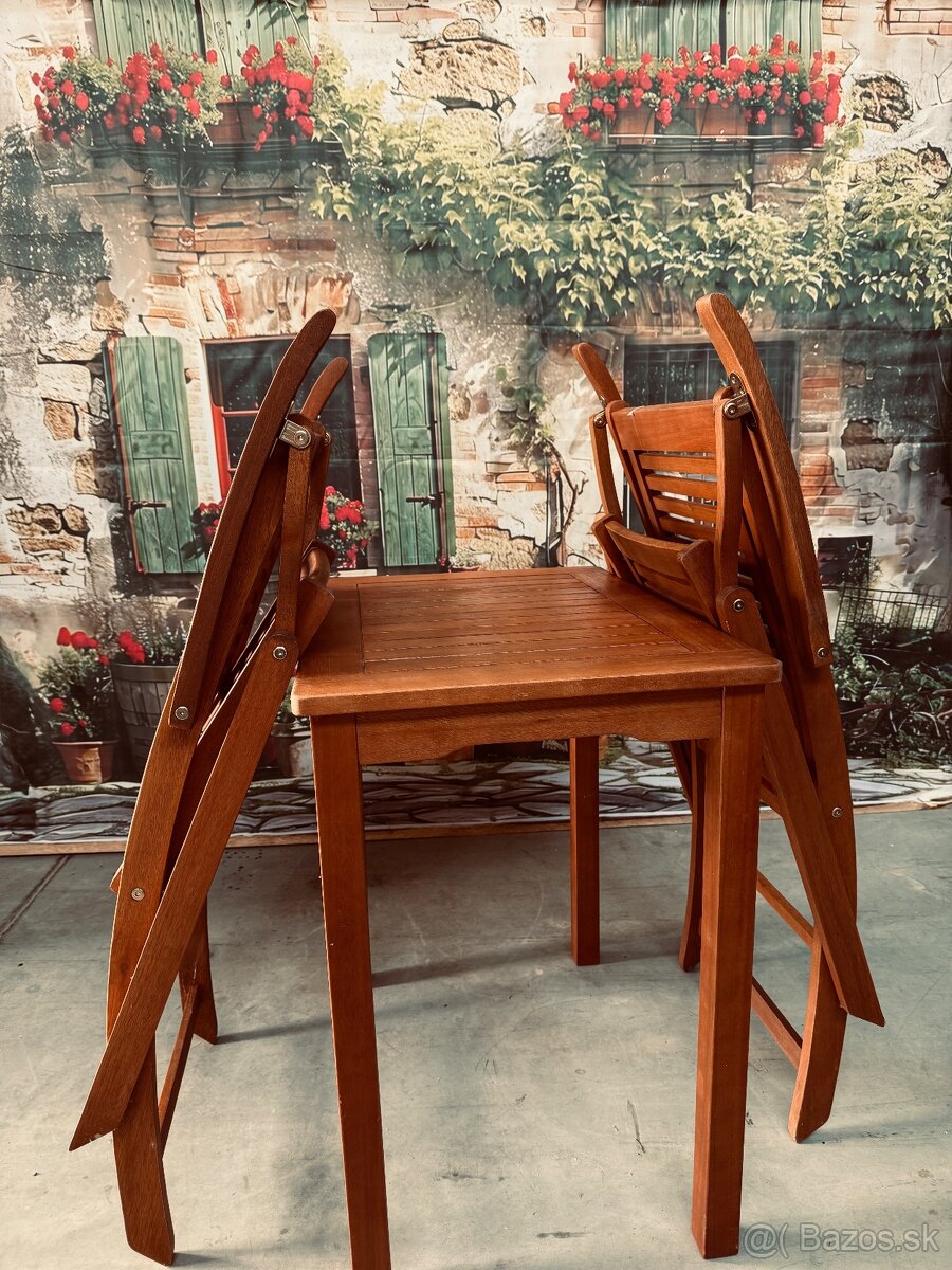 Balkónový drevený set Pitsburg - 4