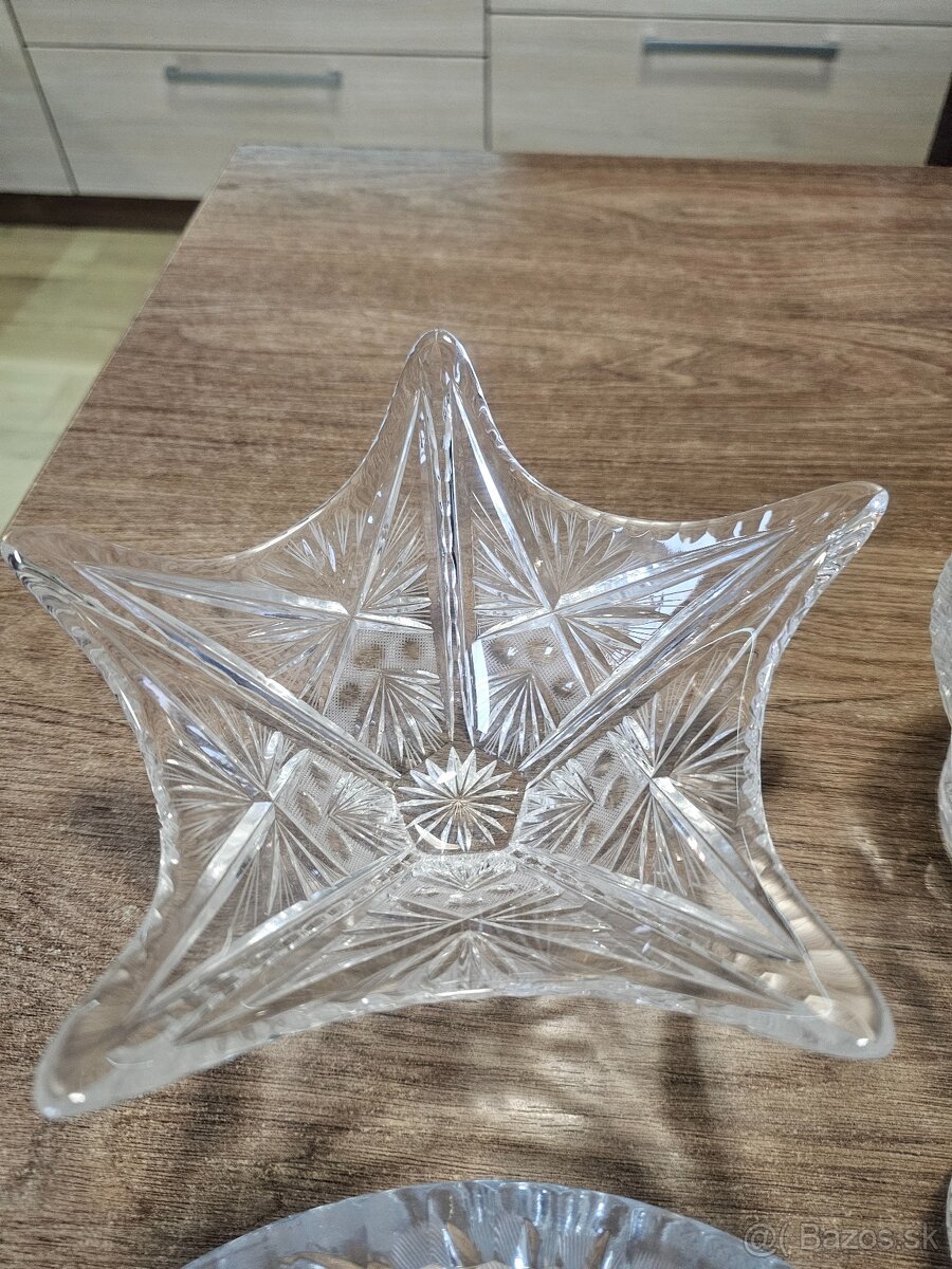 Brúsené sklo. Kryštál. - 4