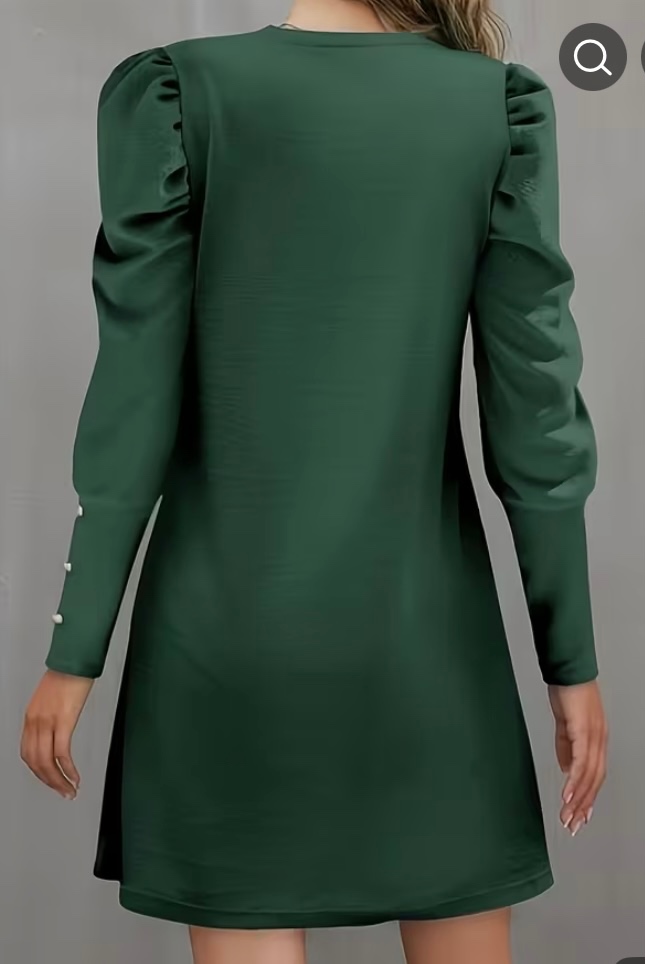 Zelené šaty XL - 4