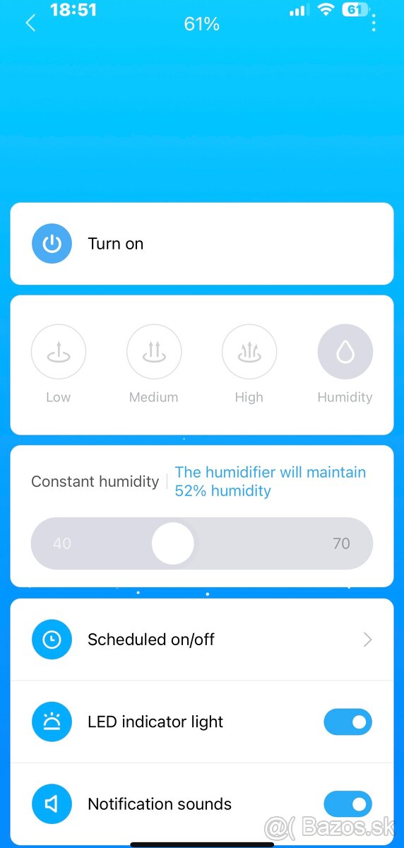 Xiaomi Mi Smart Antibacterial Humidifier - 4