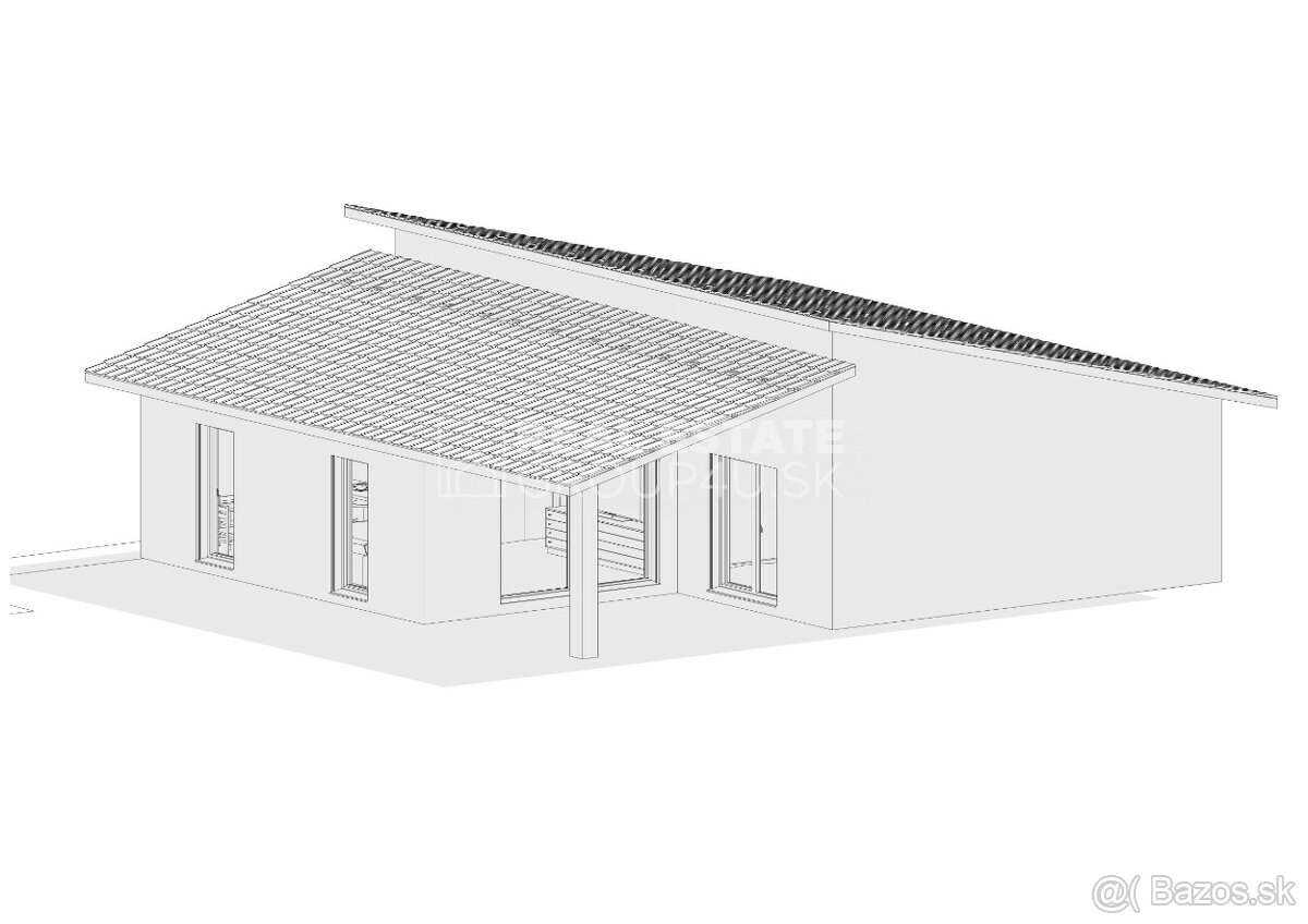4IZ BUNGALOV V POVAŽSKEJ BYSTRICI V ŠTÁDIU HRUBEJ STAVBY - 4