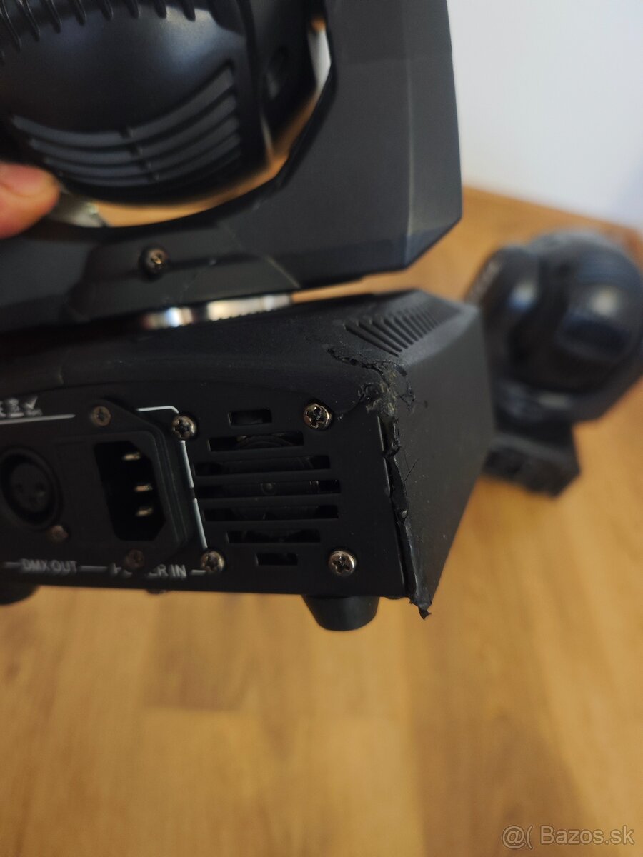 Mini Beam Rotačná Hlava 2ks , led 60w - 4