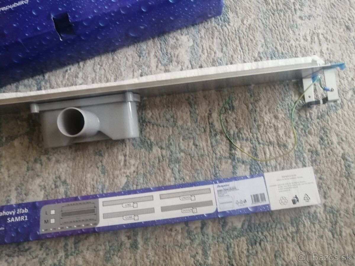 Podlahovy zlab + mriezka 90cm - 4