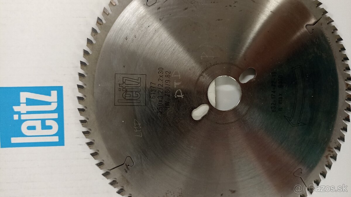 Leitz pílový kotúč 250x3,2/2,2 x 30 Z80 - 4
