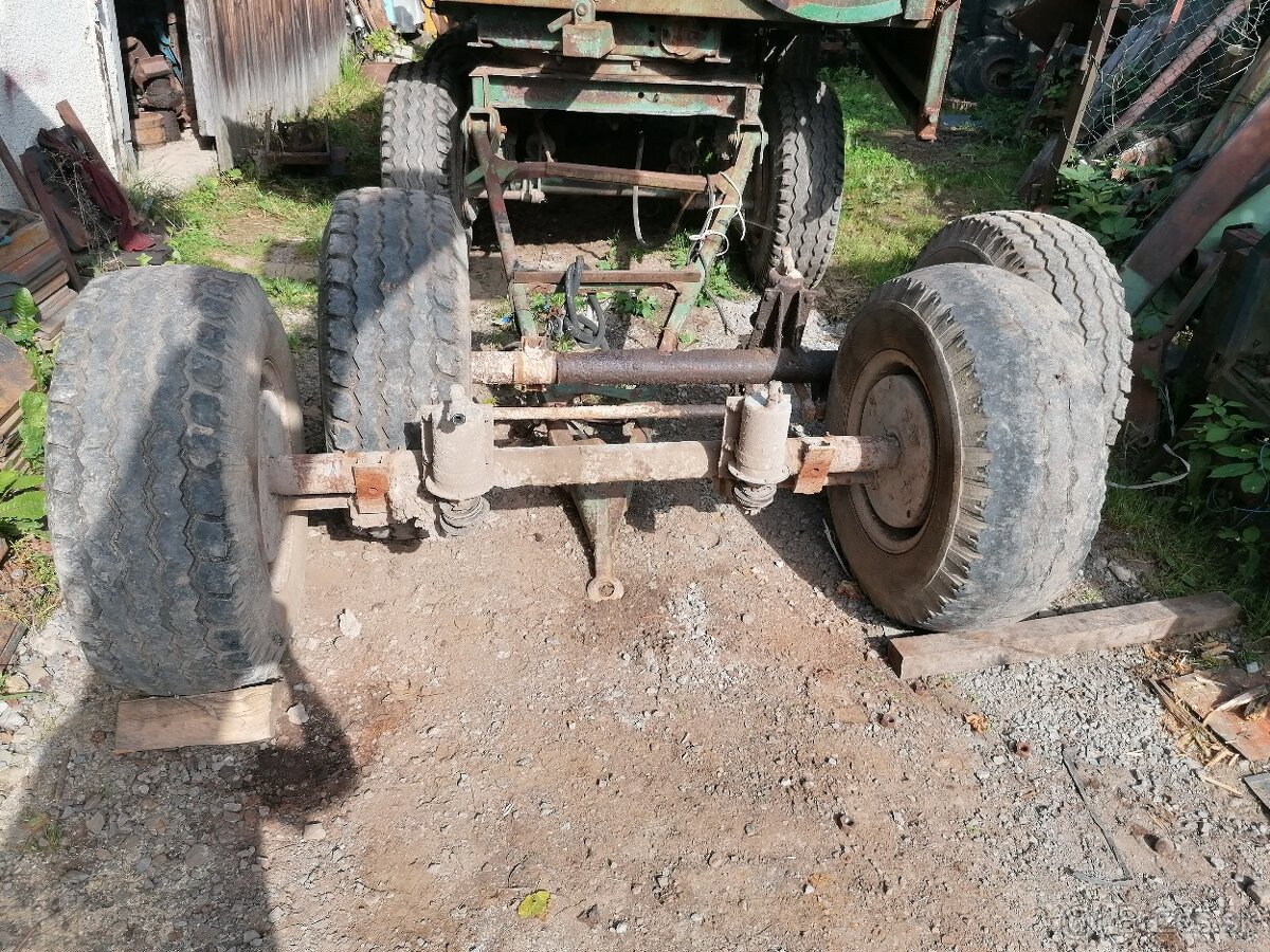 Predám os-nápravu s nosnosťou 9t - 4