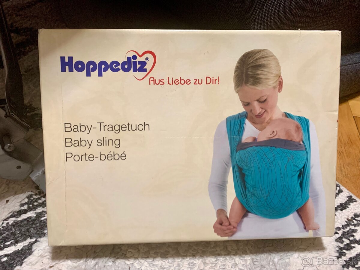HOPPEDIZ tkaná šatka na nosenie bábätka - 4