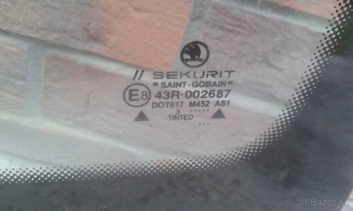 Stropnice a čelné sklo Škoda Fabia 1 hatchback a combi - 4