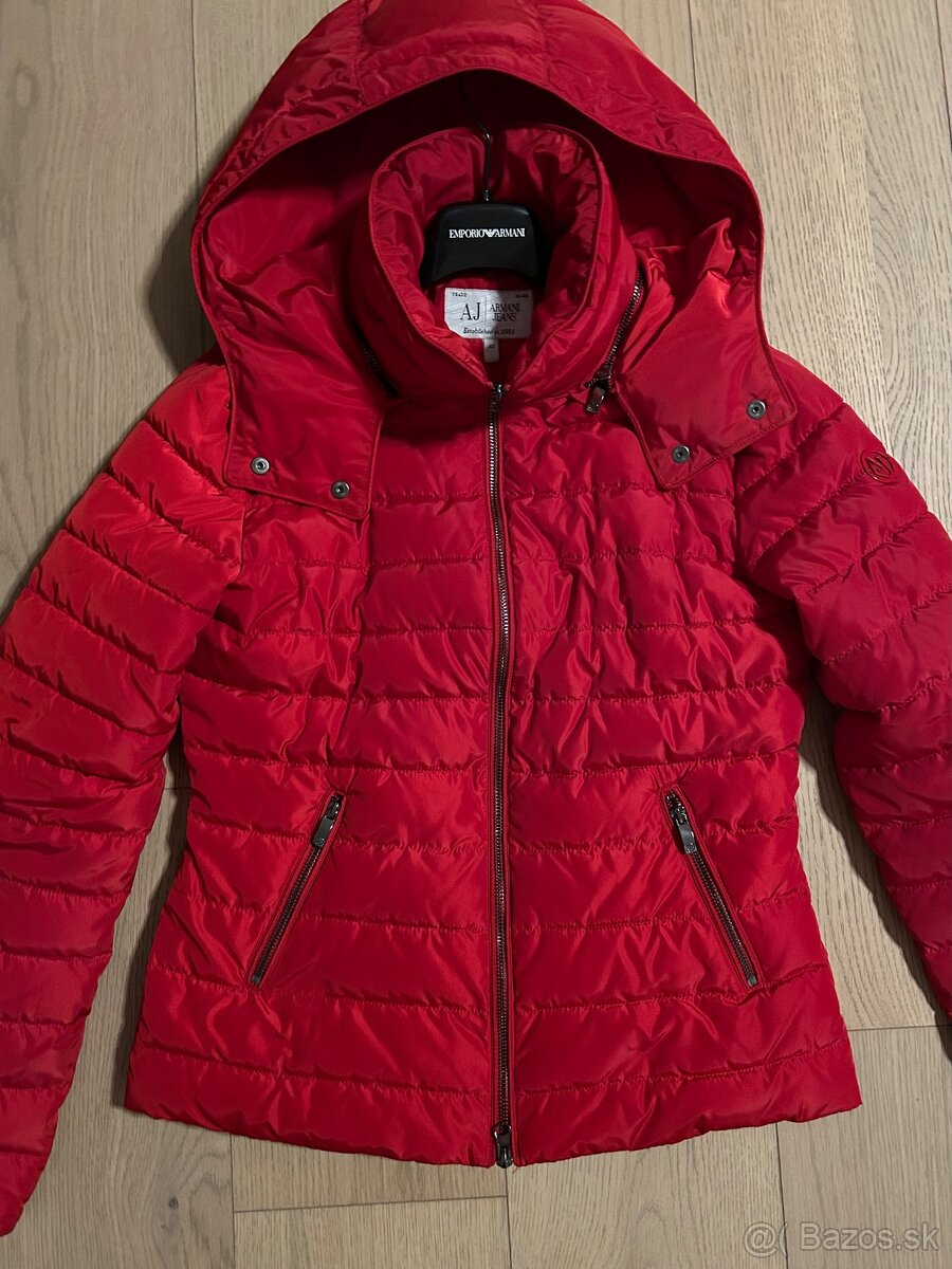 Armani bunda M červená originál - 4