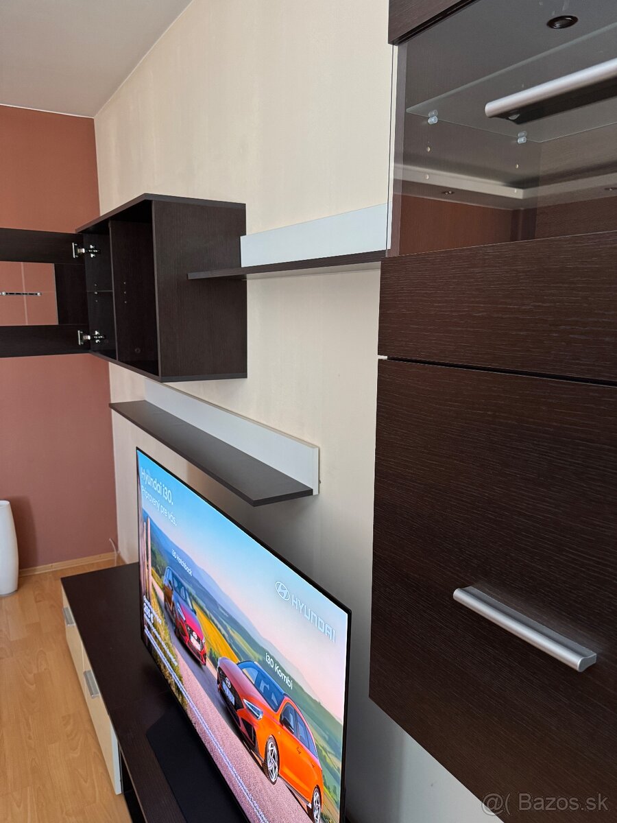 Obývacia stena tmavohneda - 4