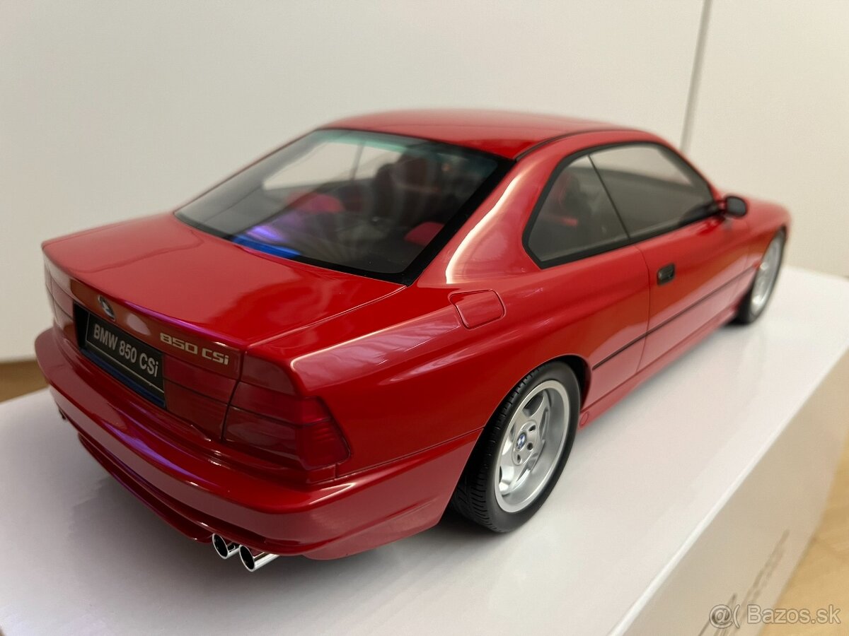 1:12 BMW 850 CSi - Red - OttOmobile Limited Edition - 4