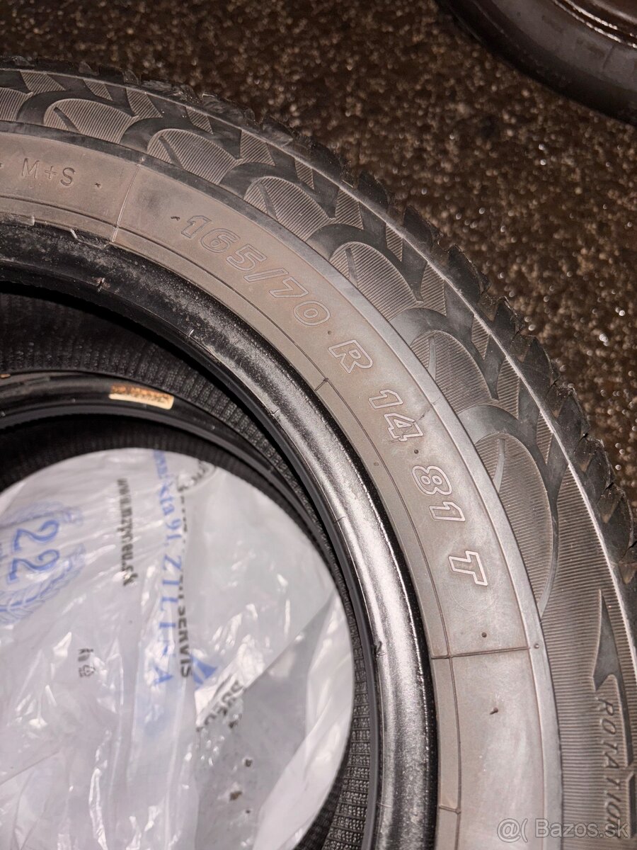 Zimné pneumatiky matador R14 165/70 - 4