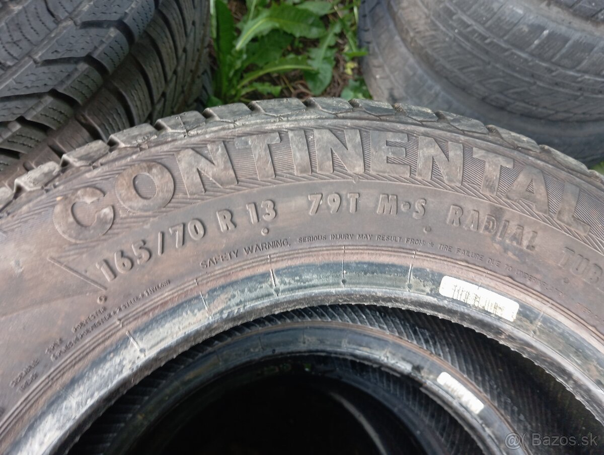 165/70r14 Continental zimne - 4